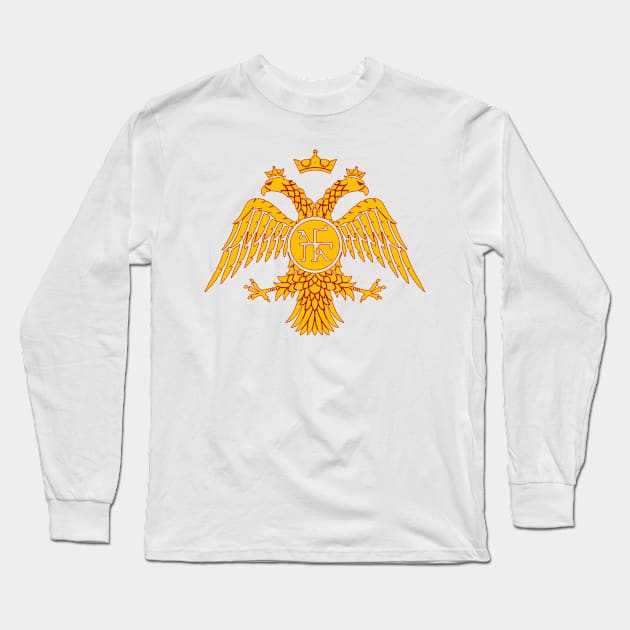 Byzantine Eastern Roman Empire Long Sleeve T-Shirt by AgemaApparel